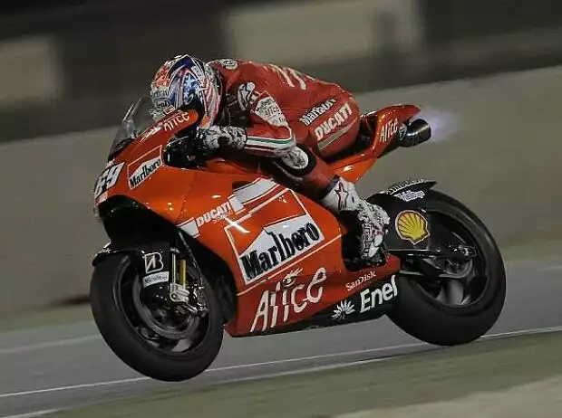 Nicky Hayden, Doha, Losail Circuit Titel-Bild zur News: Nicky Hayden, Doha, Losail Circuit