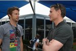 Jenson Button (Brawn) und David Coulthard (Red Bull) 