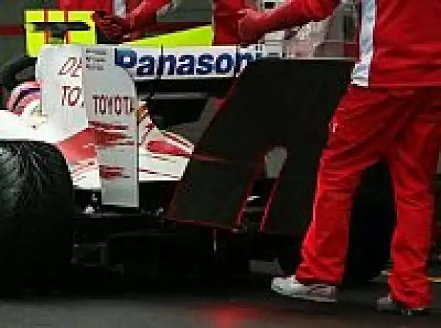 Titel-Bild zur News: Diffusor des Toyota TF109