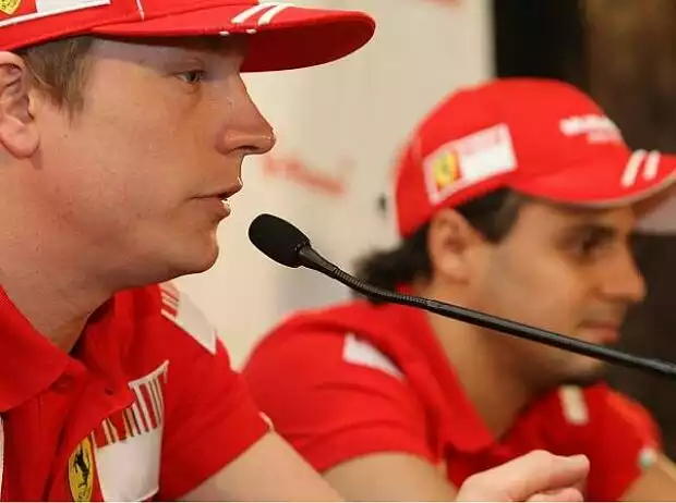 Titel-Bild zur News: Felipe Massa, Kimi RäikkönenMelbourne, Albert Park Melbourne