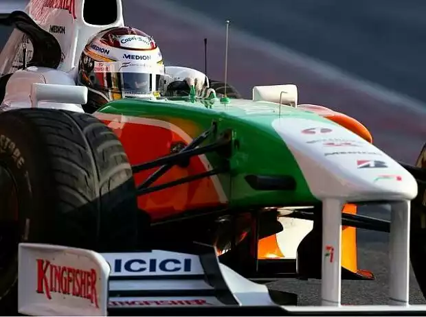 Adrian Sutil, Barcelona, Circuit de Catalunya Titel-Bild zur News: Adrian Sutil, Barcelona, Circuit de Catalunya