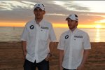 Robert Kubica und Nick Heidfeld (BMW Sauber F1 Team) 