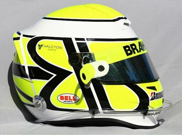 Helm von Jenson Button, Melbourne, Albert Park Melbourne Helm von Jenson Button, Melbourne, Albert Park Melbourne