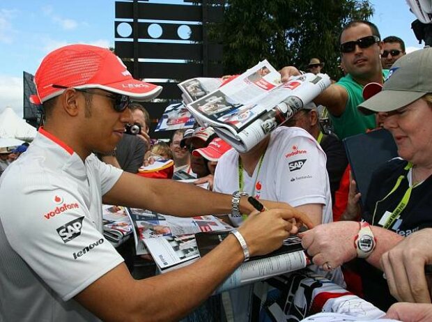 Lewis Hamilton, Melbourne, Albert Park Melbourne