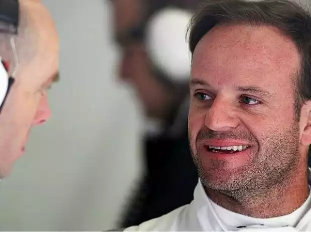 Titel-Bild zur News: Rubens Barrichello mit Jock Clear (Renningenieur)