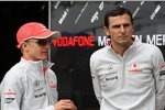 Heikki Kovalainen und Pedro de la Rosa (McLaren-Mercedes) 