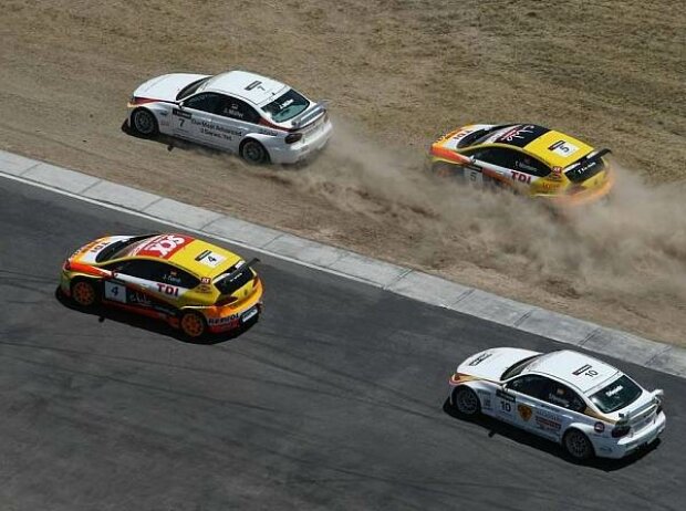 Tiago Monteiro, Jörg Müller, Miguel E. Abed, Autódromo Miguel E. Abed