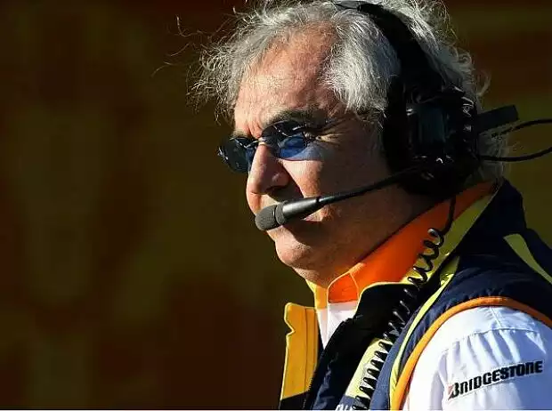 Flavio Briatore, Melbourne, Albert Park Titel-Bild zur News: Flavio Briatore, Melbourne, Albert Park