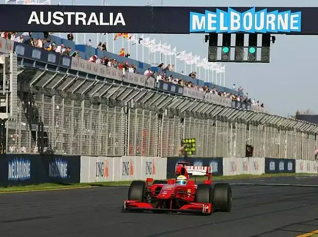 Felipe Massa, Melbourne, Albert Park Titel-Bild zur News: Felipe Massa, Melbourne, Albert Park