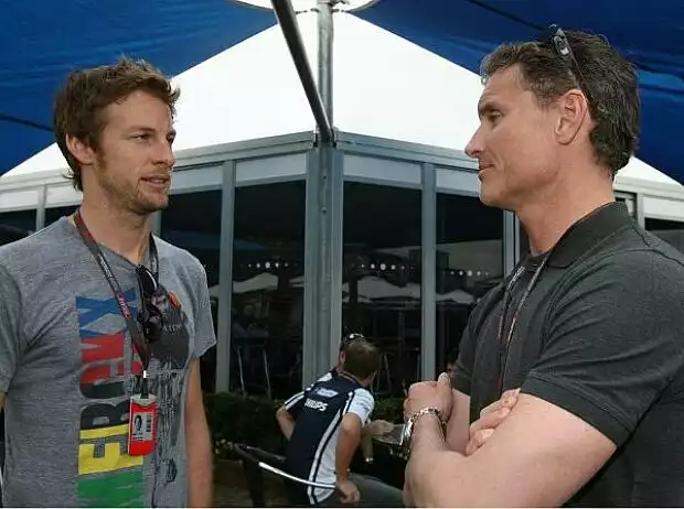 Jenson Button und David Coulthard Titel-Bild zur News: Jenson Button und David Coulthard