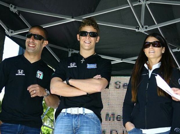 Tony Kanaan Marco Andretti Danica Patrick Tony Kanaan Marco Andretti Danica Patrick