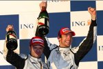 Rubens Barrichello und Jenson Button(Brawn) 