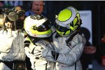 Rubens Barrichello und Jenson Button (Brawn) 