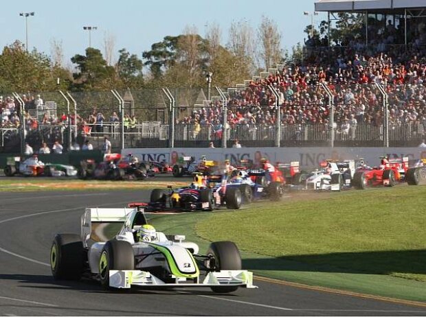 Jenson Button, Melbourne, Albert Park Jenson Button, Melbourne, Albert Park