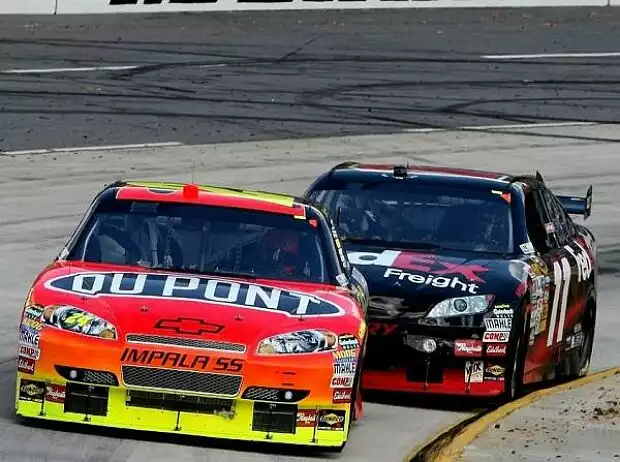 Jeff Gordon, Denny HamlinMartinsville, Martinsville Motor Speedway Titel-Bild zur News: Jeff Gordon, Denny HamlinMartinsville, Martinsville Motor Speedway