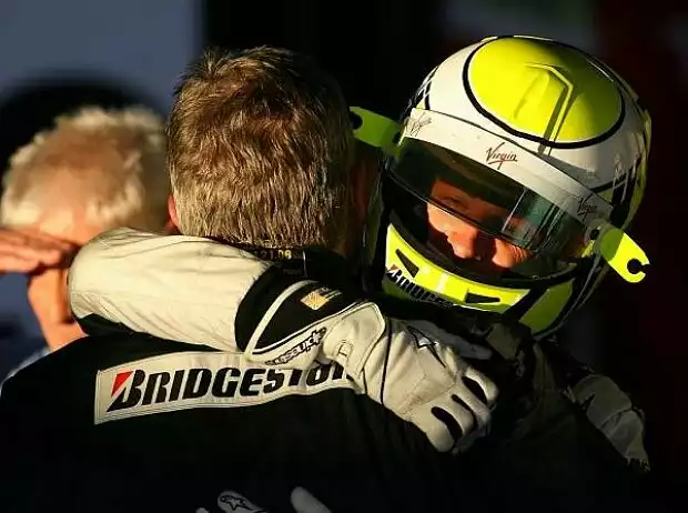 Jenson Button und Ross Brawn, Melbourne, Albert Park Titel-Bild zur News: Jenson Button und Ross Brawn, Melbourne, Albert Park