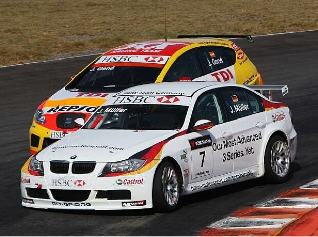 Jörg Müller, Jordi Gené, Miguel E. Abed, Autódromo Miguel E. Abed