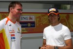 Alan Permane und Nelson Piquet Jr. (Renault) 