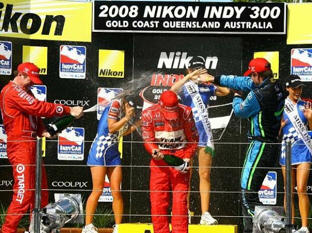 Scott Dixon Ryan Briscoe Ryan Hunter-Reay Surfers Scott Dixon Ryan Briscoe Ryan Hunter-Reay Surfers