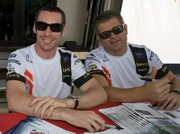 Simon Pagenaud, Gil de Ferran (Sportlicher Direktor) Titel-Bild zur News: Simon Pagenaud, Gil de Ferran (Sportlicher Direktor)