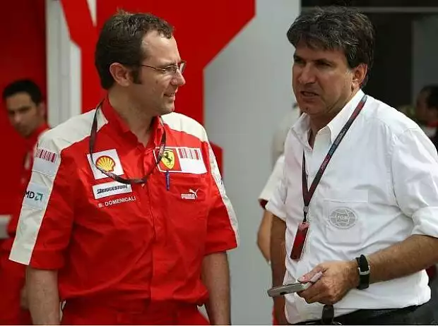 Stefano Domenicali (Teamchef) und Pasquale Lattuneddu Titel-Bild zur News: Stefano Domenicali (Teamchef) und Pasquale Lattuneddu