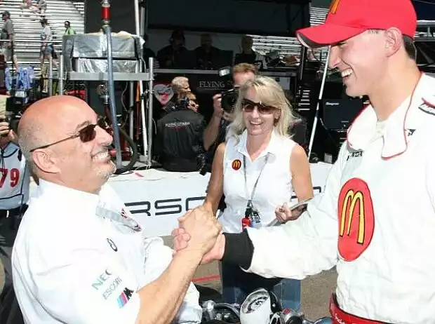 Graham und Bobby Rahal Newman Haas Titel-Bild zur News: Graham und Bobby Rahal Newman Haas