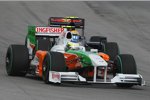 Giancarlo Fisichella (Force India) vor Sebastien Buemi (Toro Rosso) 
