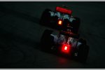 Lewis Hamilton (McLaren-Mercedes) und Mark Webber (Red Bull) 