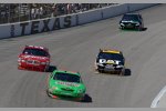 Kyle Busch  Kasey Kahne Jeff Burton