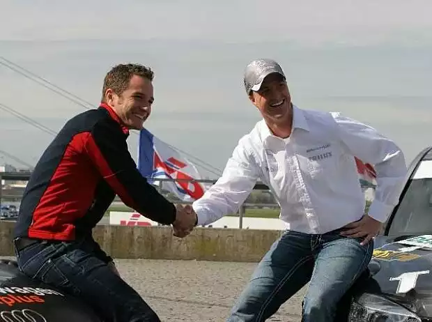 Timo Scheider und Ralf Schumacher Titel-Bild zur News: Timo Scheider und Ralf Schumacher
