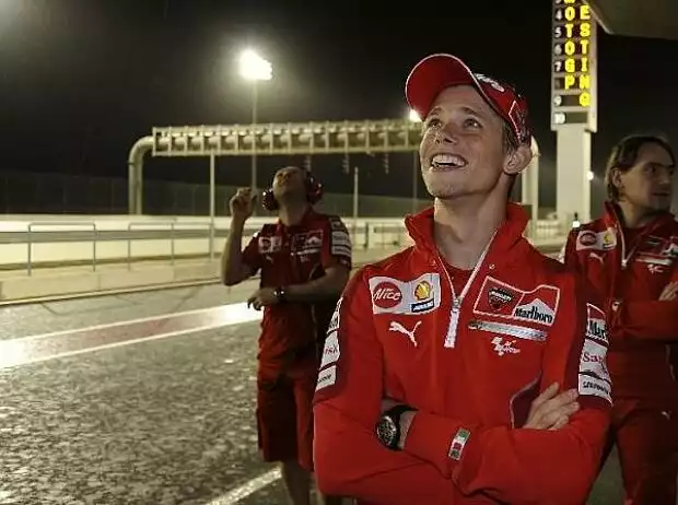 Casey Stoner, Doha, Losail Circuit Titel-Bild zur News: Casey Stoner, Doha, Losail Circuit