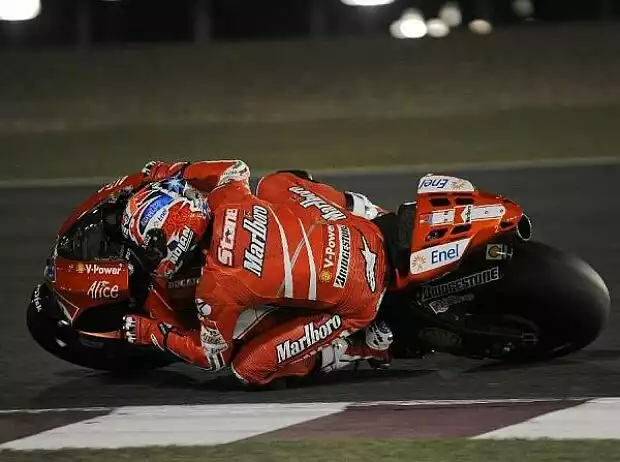 Casey Stoner, Doha, Losail Circuit Titel-Bild zur News: Casey Stoner, Doha, Losail Circuit