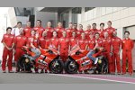 Die Ducati-Mannschaft beim Auftakt in Katar