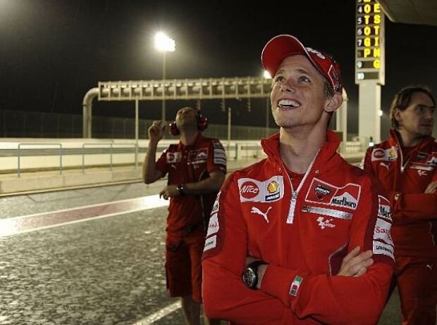 Titel-Bild zur News: Casey Stoner, Doha, Losail Circuit