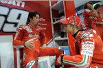 Nicky Hayden und Casey Stoner (Ducati)