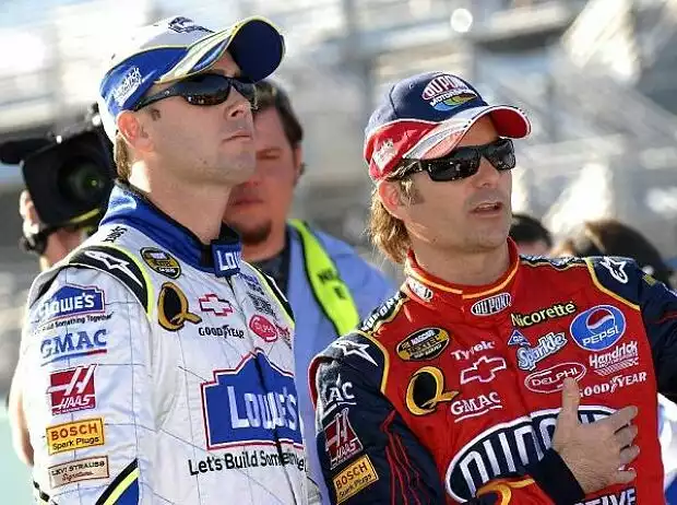 Jimmie Johnson Jeff Gordon Titel-Bild zur News: Jimmie Johnson Jeff Gordon