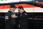 Helio Castroneves mit Rick Mears