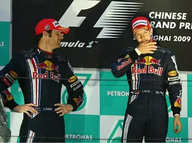 Mark Webber, Sebastian Vettel Titel-Bild zur News: Mark Webber, Sebastian Vettel