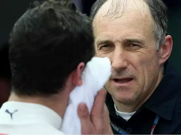 Sébastien Buemi und Franz Tost Titel-Bild zur News: Sébastien Buemi und Franz Tost