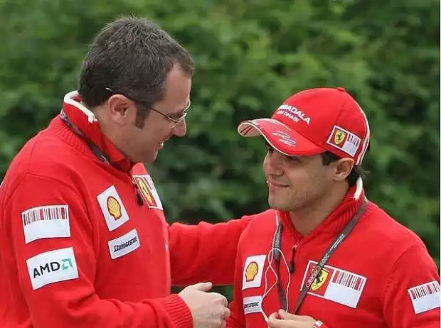 Titel-Bild zur News: Stefano Domenicali und Felipe Massa