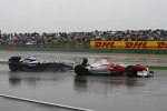 Timo Glock (Toyota) und Kazuki Nakajima(Williams) 