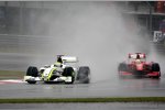 Jenson Button (Brawn) und Felipe Massa (Ferrari) 