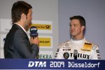 Ralf Schumacher (HWA-Mercedes) und Claus Lufen