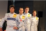 Mercedes-Quartett: Gary Paffett Paul di Resta Mathias Lauda Bruno Spengler  
