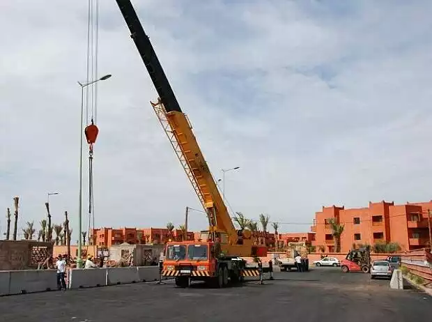 Bauarbeiten in Marrakesch Titel-Bild zur News: Bauarbeiten in Marrakesch