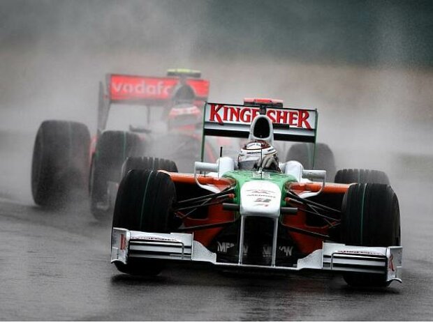 Titel-Bild zur News: Heikki Kovalainen, Adrian Sutil