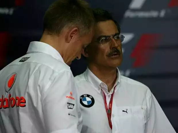 Titel-Bild zur News: Martin Whitmarsh und Mario Theissen