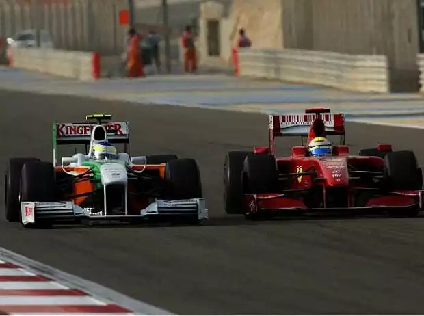 Giancarlo Fisichella, Felipe Massa Titel-Bild zur News: Giancarlo Fisichella, Felipe Massa