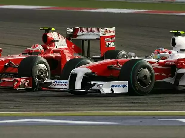 Kimi Räikkönen, Timo Glock Titel-Bild zur News: Kimi Räikkönen, Timo Glock