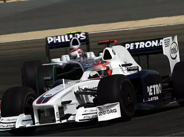 Kazuki Nakajima, Robert Kubica Titel-Bild zur News: Kazuki Nakajima, Robert Kubica